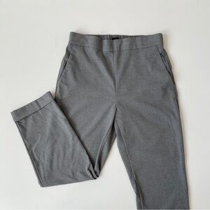 Ann Taylor Stretch Gray Business Casual Pants Trousers, Size Medium